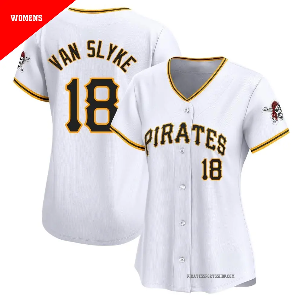 Youth 18 Andy Van Slyke Pittsburgh Pirates Black Limited Alternate Jersey